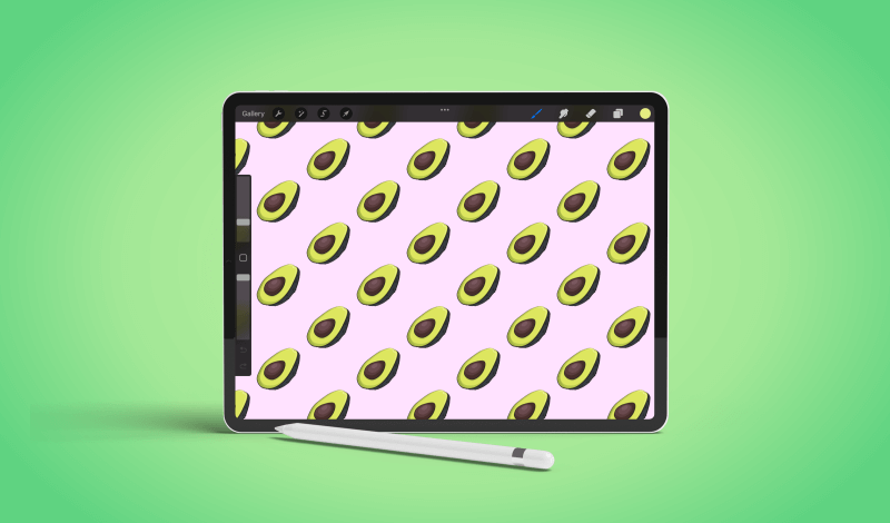Create a repeat pattern in Procreate